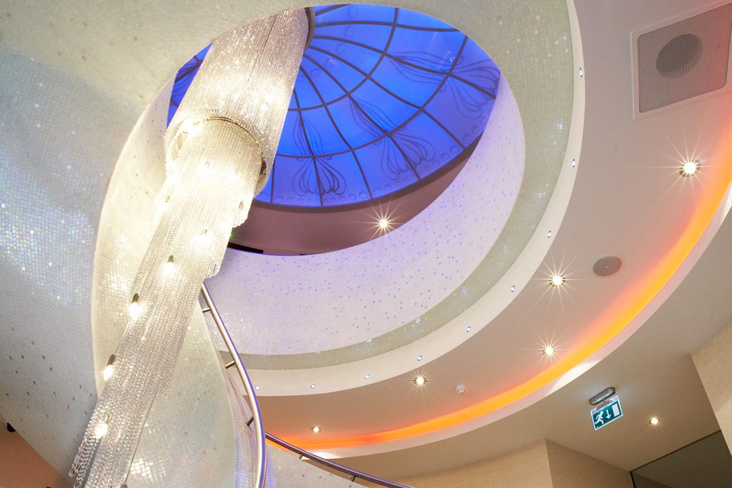 stucwerk sauna devarana trap detail